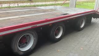 Полуприцеп платформа Floor FLSDO 12 28H1 12,3m semi-dieplader met vaste aluminium oprijplat | Изображение 4 - Autoline