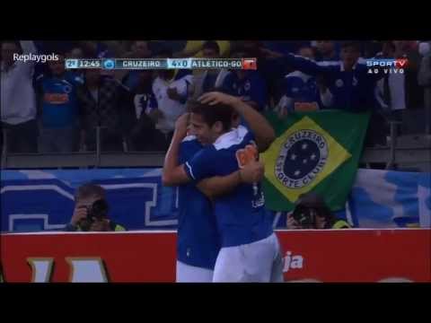 Gol de Éverton Ribeiro - Cruzeiro 5 x 0 Atlético-GO - Copa do Brasil 2013