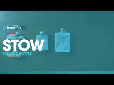 Elastyczna butelka na wodę Hydrapak STOW 1L - Tahoe Blue film