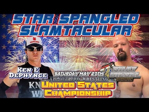 Shay Diesel Vs Ken E Dephynce For The APW United States Title!!! APW 5/27/23