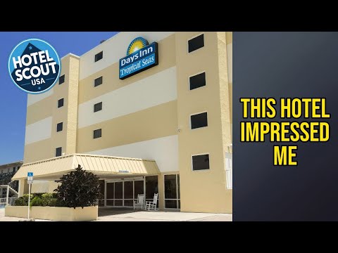 Days Inn by Wyndham Daytona Oceanfront - This Hotel Impressed Me | Daytona Beach (FL)🌟