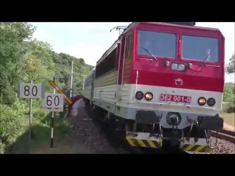 Vlaky: luxusný pozdrav 362.001 na vlaku EC 276 Slovan