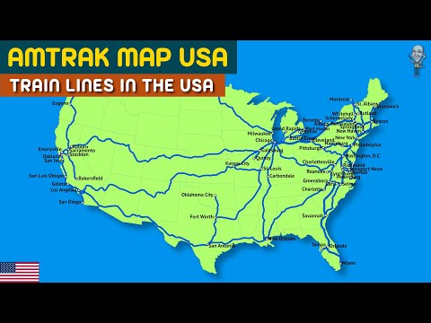 Amtrak map USA: Understand America's train routes