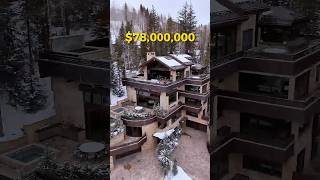 Most Expensive Mansion in VAIL, Colorado! #shorts  #architecture