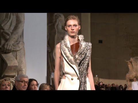 Haute Couture Trend Unusual Materials Spring/Summer 2012