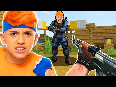 GANHEI? MINECRAFT DENTRO DO CS GO!! ROBIN VS DAVI