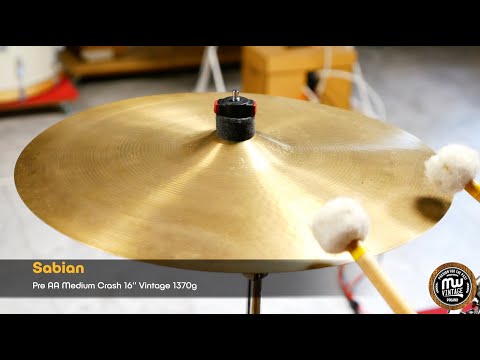 SABIAN PRE-AA HEAVY CRASH 16" image 9