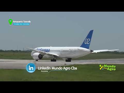 🟠🥩✈️Mariano Grimaldi, Logros SA - Río Segundo Hito logístico desde el aeropuerto de Córdoba