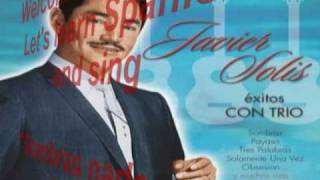 sombras nada mas, Javier Solís