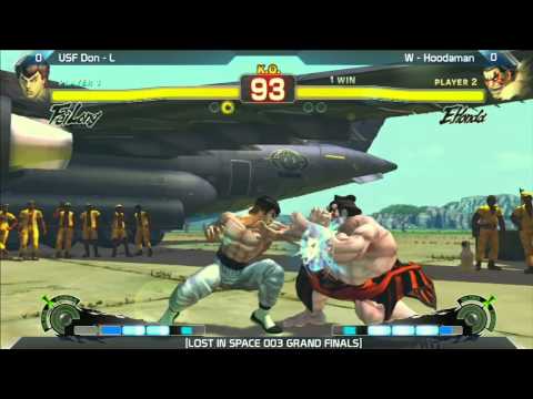 SSF4: Hoodaman vs USF Don - Grand Finals - LOST IN SPACE 003