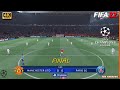 4K Highlight | FIFA 22 - Manchester United vs PSG | UCL Final | PS4™ Gameplay [4K 60FPS]