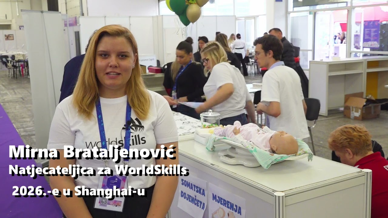 Mirna Brataljenović - pripreme za WorldSkills Shanghai 2026