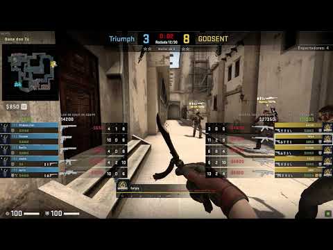 Pov felps (23/15) CS GO DEMO - MIRAGE - 16 GODSENT VS 7 TRIUMPH (cs_summit 8 - 17/05/2021)