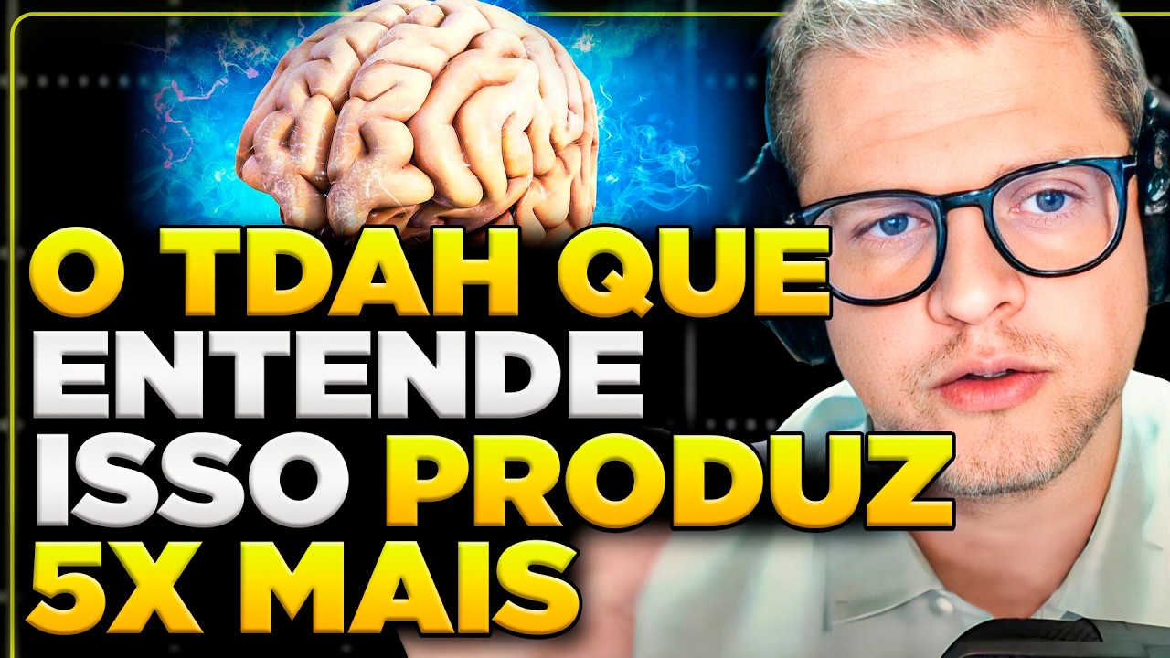 ENTENDA COMO UM CÉREBRO COM TDAH FUNCIONA