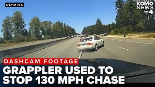 Thurston County deputies use grappler to stop 130 mph chase on I-5