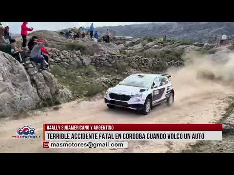 RALLY SUDAMERICANO Y ARGENTINO EN MINA CLAVERO, CÓRDOBA CON UN ACCIDENTE FATAL