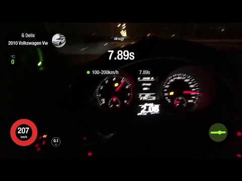 Fastest VW Golf MK6 GTI STOCK K04-064 + Meth + Dragy 100-200