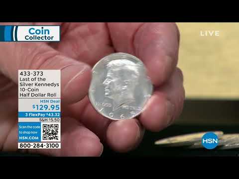 Last of the Silver Kennedys 10Coin Half Dollar Roll