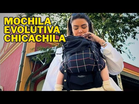 ???? Canguru ergonômico MOCHILA CHICACHILA XADREZ VALE A PENA