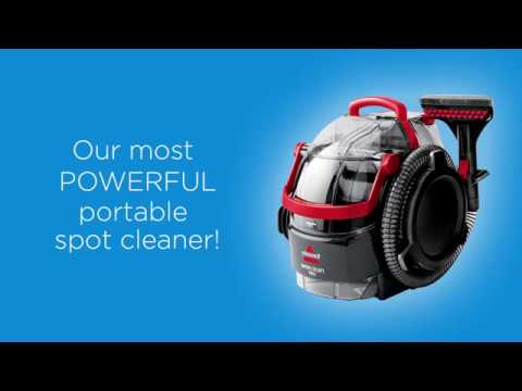 Kilimų ir baldų valymo įrenginys Bissell SpotClean Pro 1558N video