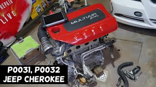 JEEP CHEROKEE CODE P0031 P0032 ENGINE LIGHT ON 2014 2015 2016 2017 2018 2019 2020