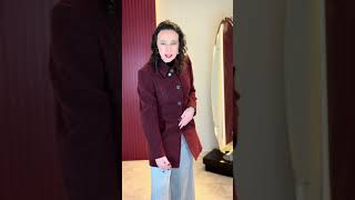 V�deo Casaco de L� 3/4 Malbec Malise