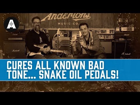 Cures All Known Bad Tone... Snake Oil Fine Instruments!