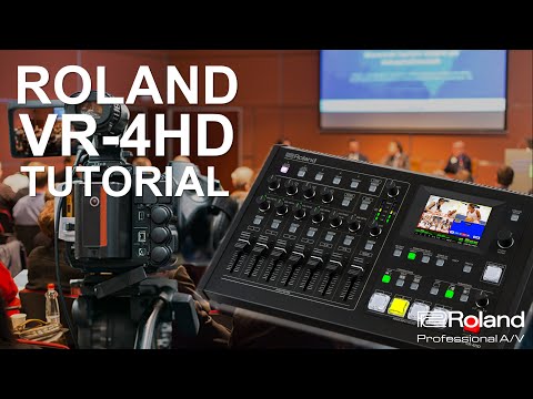 Roland VR-4HD AV Mixer & Streaming Switcher – Brand New / Never Used + Cable Bundle image 5