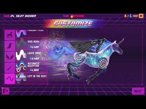 Remember this Game? (Robot Unicorn Attack 2)