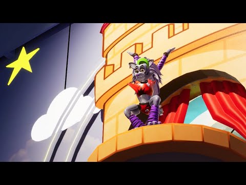 Roxy in charge of Daycare & Jumps out of Sun Secret Room To Scare Gregory - FNAF Security Breach