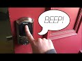 How To Disable The Beeper On The Schlage Connect Smart Lock