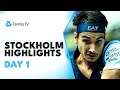 Sonego Battles Lajovic; Lehecka & Bautista Agut Feature | Stockholm 2023 Highlights Day 1