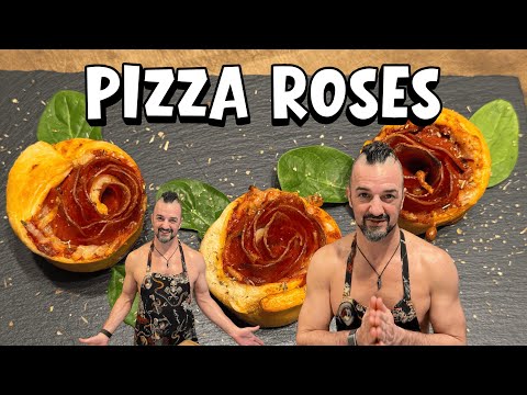 Valentine’s Day Pizza Roses | Juicy Joe Takes Over Tara the Foodie