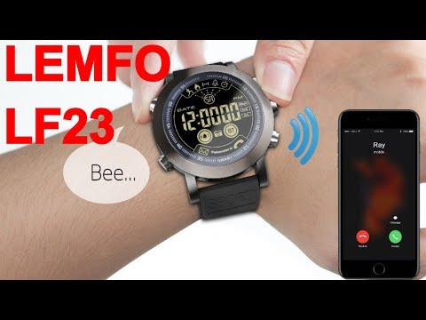 Smart Watch Lemfo Lf23 Relógio Ip68 à Prova D'água - R$ 154,00 em Mercado Livre