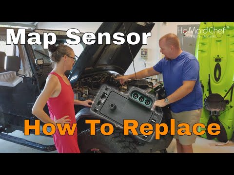 How to Replace the MAP Sensor (No MAF) on a 2007 Jeep Wrangler 3.8L