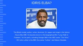 How tall is Idris Elba - Height Revealed