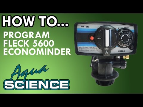 How to Program Fleck 5600 Econominder
