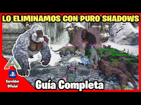 Vencimos al MEGAPITHECUS ALFA con puro Shadows | ARK