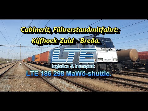 Cabinerit, Führerstandsmitfahrt: Kijfhoek-Zuid naar Breda.