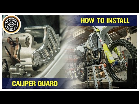 BPD Rear Brake Caliper Guard - For Use With All BPD Rear Disc Guards