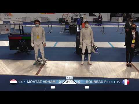 Cairo Worlds 2021 JMS - L8 - Moataz EGY v Boureau FRA