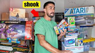 Bought a storage unit EXPLODING with games