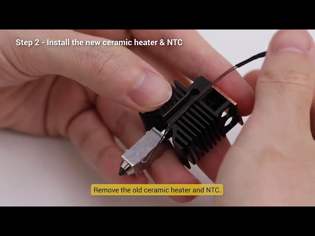 Vídeo relacionado con Kit Hotend para Snapmaker U1 0,2 mm boquilla de acero endurecido Hotend con calentador de cerámica termistor de alta temperatura cepillo de limpieza y almohadilla antifugas U1 Hotend Kit de repuesto