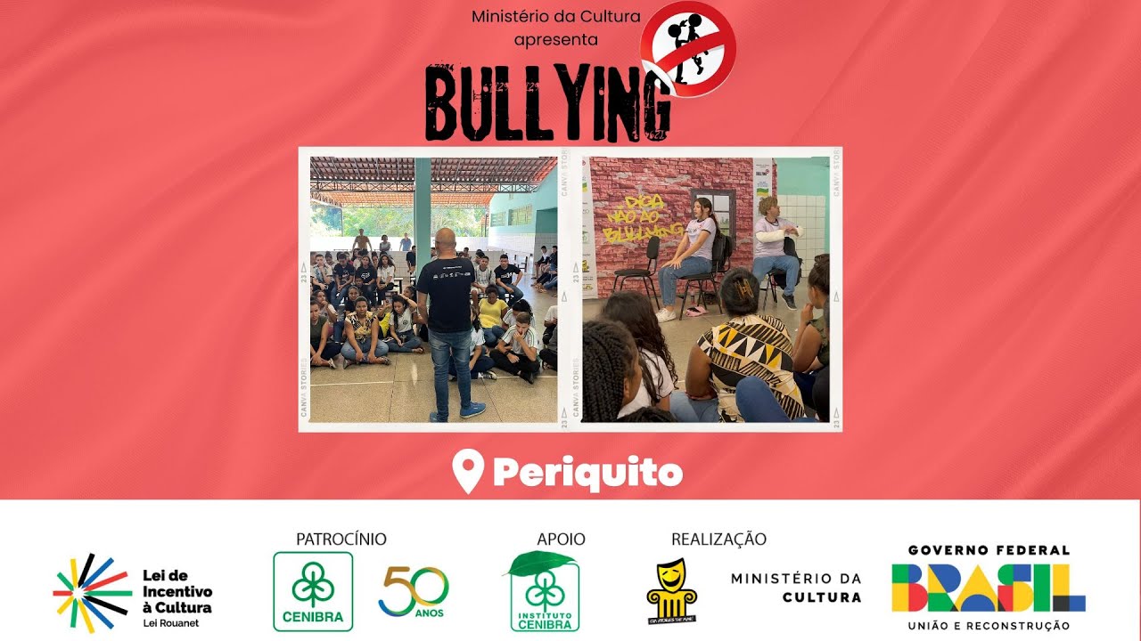 BULLYING em Periquito, MG -  EE Deputado Hilo Andrade