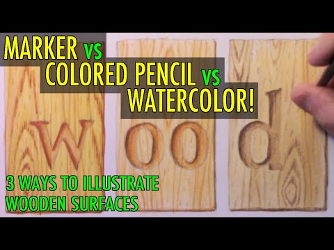 Markers vs Colored Pencils vs Watercolor: 3 Art Materials Compared!