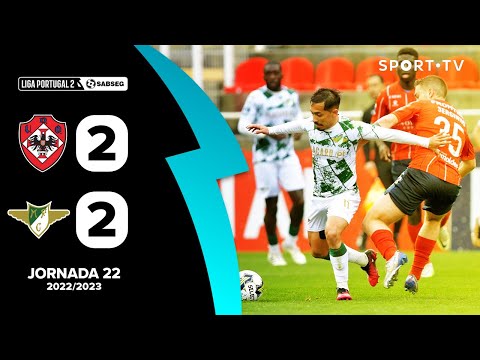 Resumo: UD Oliveirense 2-2 Moreirense - Liga Portugal SABSEG | SPORT TV