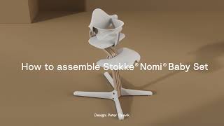 Video de Baby Set Stokke Nomi - White