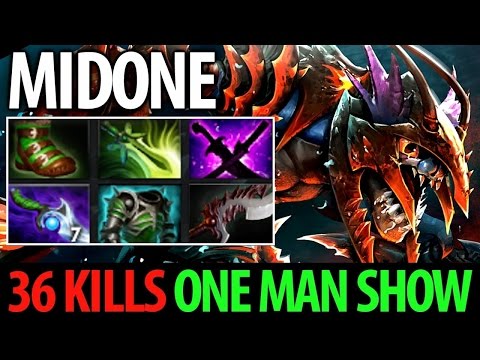 MidOne Slark Brutal 9k► 36 Kills One Man Show  Dota2 7 03