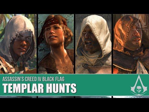 Assassin's Creed Black Flag - All Templar Hunts Missions