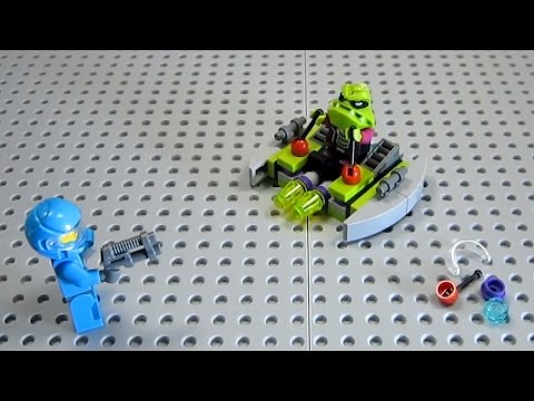 Vidéo LEGO Alien Conquest 7049 : Le tireur d'élite alien